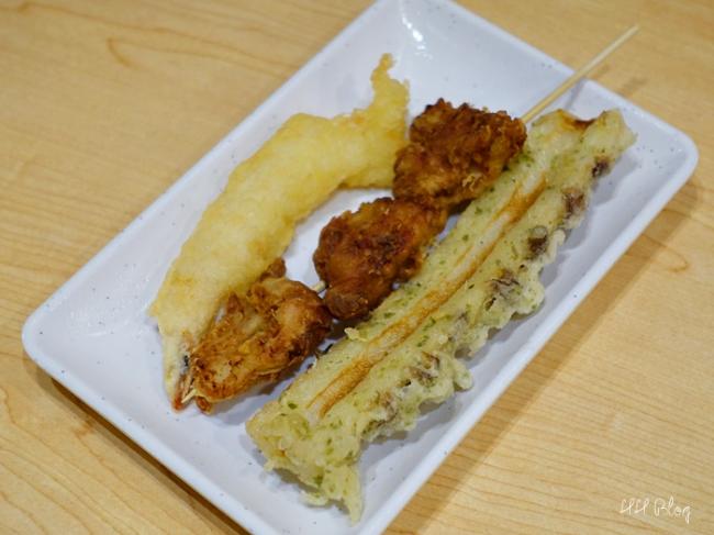 Ebi Tempura   RM4.80 | Chikuwa Isobe   RM3.80 | Chicken Karaage   RM3.80