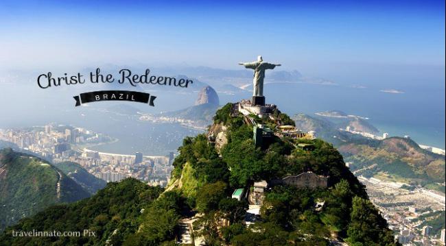 在里约就不得不拜访新世界七大奇蹟之一的耶稣像。
