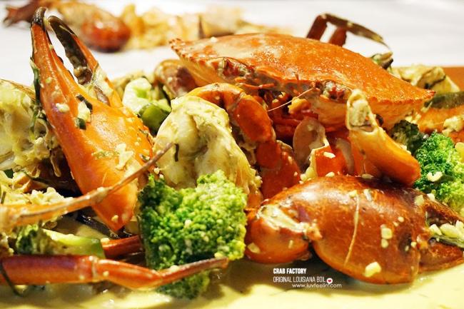Meat Crab L with Broccoli - Creamy Lemak