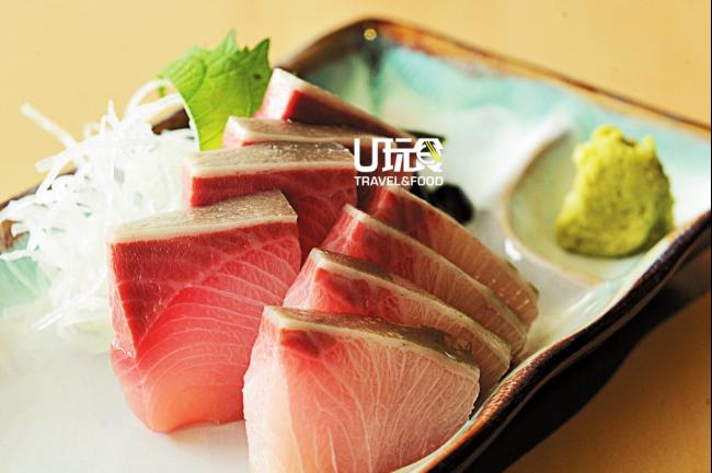 Buri油甘鱼：小条的日本人称之为Hamachi，大条的称Buri，油脂多，鱼味重，比三文鱼好吃。售价：40令吉