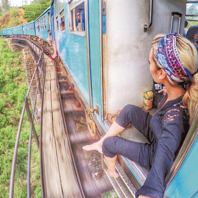 斯里兰卡的每一段火车都那么独特，那么疗愈，让旅客在这段不算长的车程中放空、沉淀。