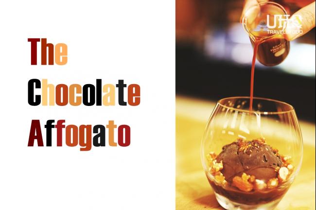 <strong> The Chocolate Affogato:</strong> 咖啡厅当然少不了以咖啡为概念的甜点。此款甜点以高达80% 黑巧克力的雪糕作为主轴，并添加自制焦糖杏仁和榛果，淋上浓缩咖啡后，入口即是巧克力甜中带苦的滋味，加上榛果和杏仁的爽脆口感，非常值得推荐！<em>售价：14令吉</em>