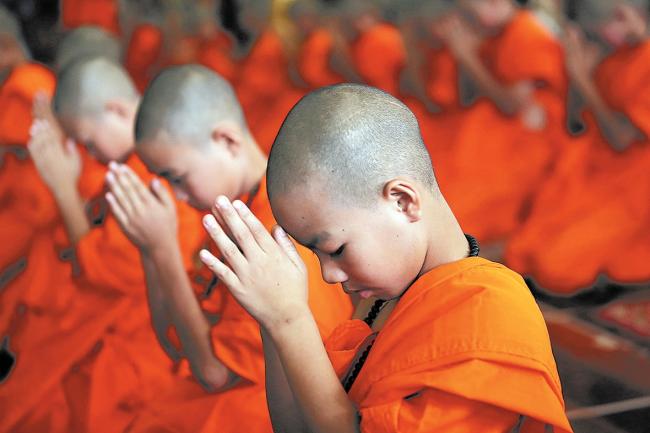 每年都有来自英国、日本、美国、纽西兰、斯里兰卡、尼泊尔等前去剃度的僧人， 在白榄寺从事宗教学及冥想。