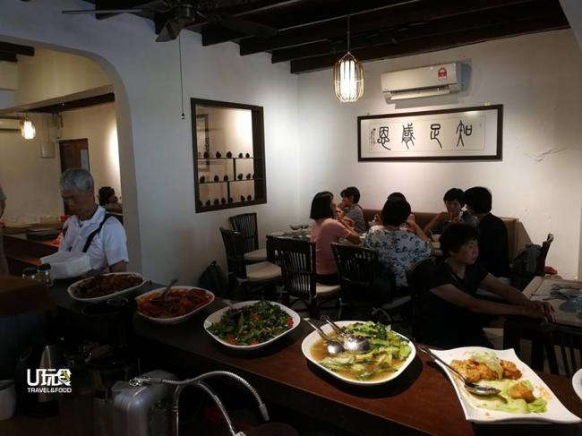 「素林」是马六甲古城唯一结合素食馆的民宿，方便食素者。