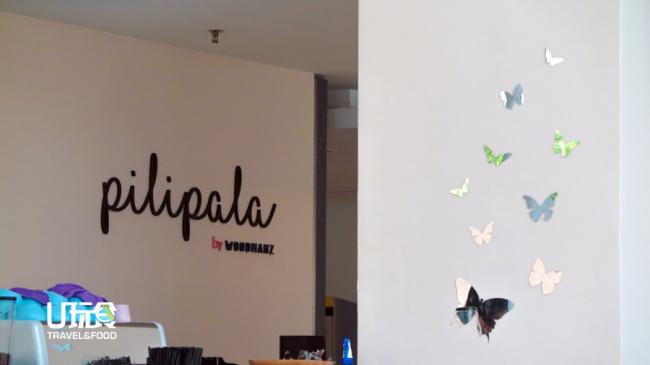 黄诗淇将咖啡馆取名为Pilipala，希望咖啡馆的「生命」能像蝴蝶一样，不断的蜕变，越来越好。
