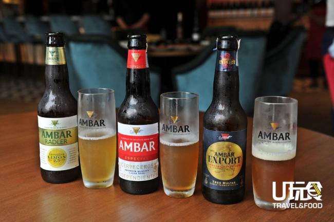 店里也有一系列西班牙啤酒，搭配Tapas就是西班牙式享受。