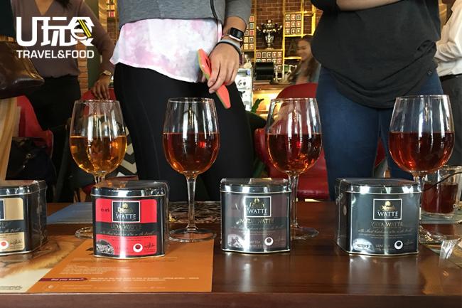 美林费南多亲自开发4款「单一产区」的单品红茶，分别为Meda Watte、Uda Watte、Yata Watte及Ran Watte，突显出斯里兰卡不同的产区和海拔的特色与风味。