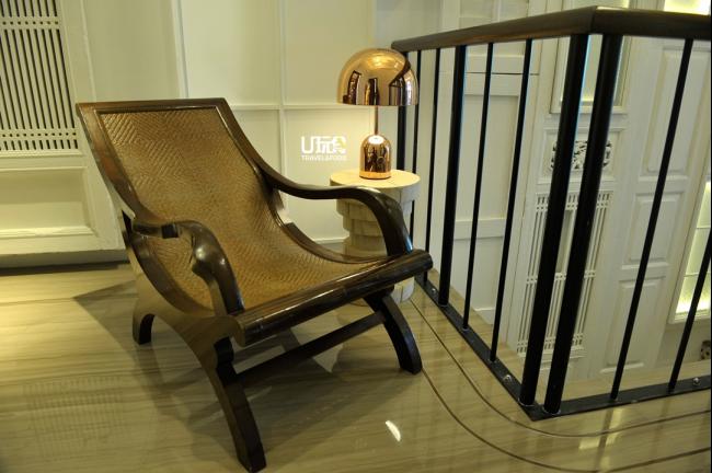 超过80年历史的藤椅至今依然完好无缺，是拿督林忠辉家中的珍藏。