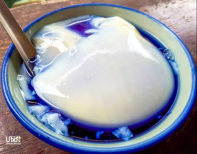 蓝花豆腐花不但能清热解暑，还有提高免疫力的功效。