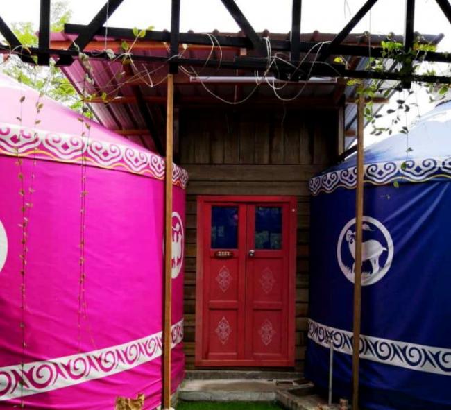 民宿管理层不时在聆听住客过往的意见后，展开提升工程，包括为蒙古包住户增设独立厕所。