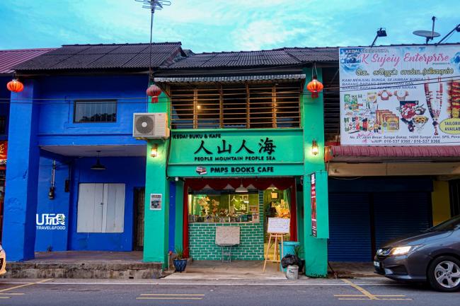 为呈现建筑本身过百年的估计氛围，陈锭佑亲自调配油漆颜色，全店呈现翠绿的铜绿色，在大街上十分吸引眼球。