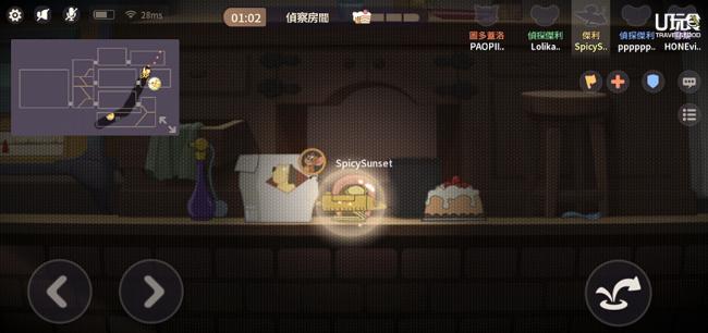 玩家们在游戏开始时会先化身为机器鼠到地图去寻找乳酪的踪影以及熟悉地形，到了一定的秒数以后则需要回到大厅以杰利鼠的角色继续游戏。