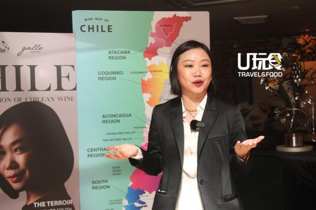 2021年Cepas de Chile马来西亚最佳侍酒师冠军兼Gallo Wine Bar创办人之一的陈佩雯，经常搜刮各国的特色美酒，希望向消费者推荐更多样化的选择。