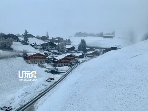 瑞士的雪地美景让Connsynn直呼一定会重游。