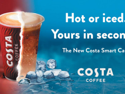 【国际咖啡月】Costa Smart Café 自助点选热饮或冰饮