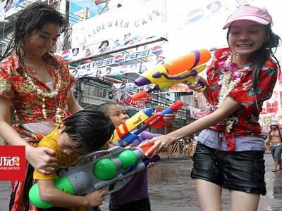 [泰国] 泼水节 重点庆祝区域