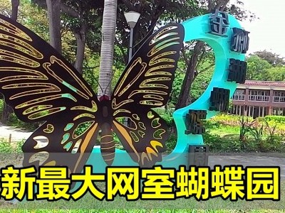 [台湾] 全新最大网室蝴蝶园