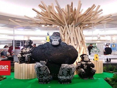 [名古屋] 4万积木 打造史上最帅大猩猩