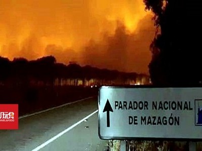 [西班牙] 火烧世界遗产 保育动物危境