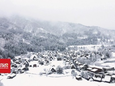 [日本] 白川乡合掌村 童话般的雪乡