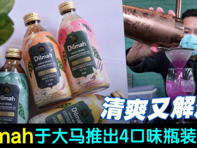 清爽又解渴！Dilmah于大马推出4口味瓶装冰茶