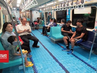 [台湾] 捷运车厢化身泳池 乘客直呼超逼真
