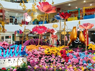 [吉隆坡] 桂和广场「春意花漾」迎新年