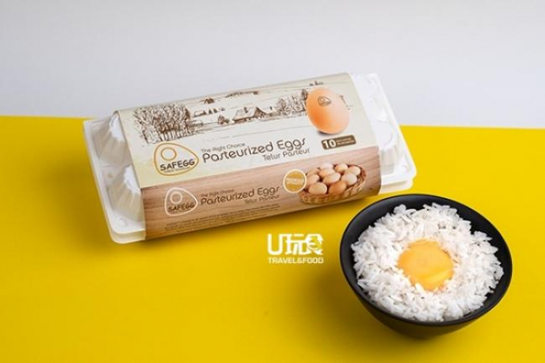 采用巴氏消毒技术，能将鸡蛋从里到外的细菌大幅消灭，即使生蛋捞饭也无需担心会拉肚子。